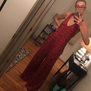 Free People printed romper